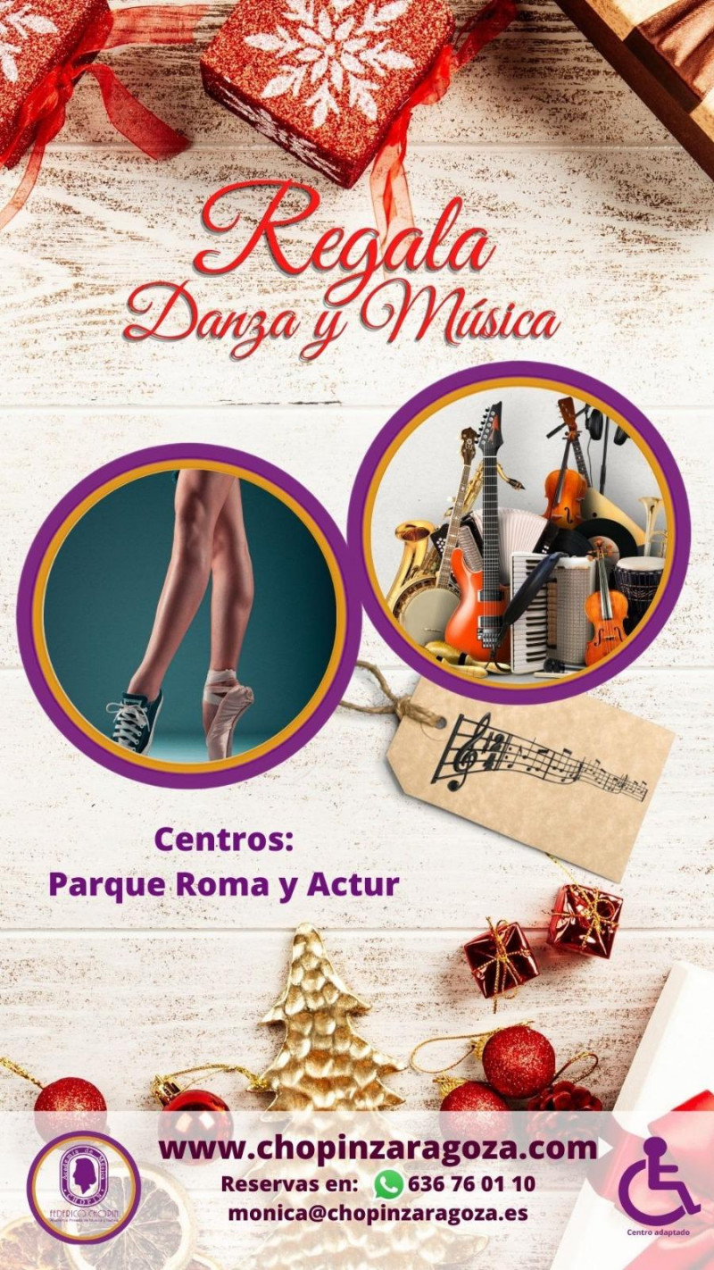 REGALA MUSICA y DANZA