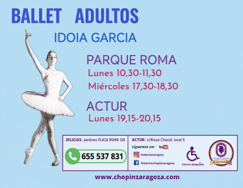 BALLET ADULTOS CON IDOIA